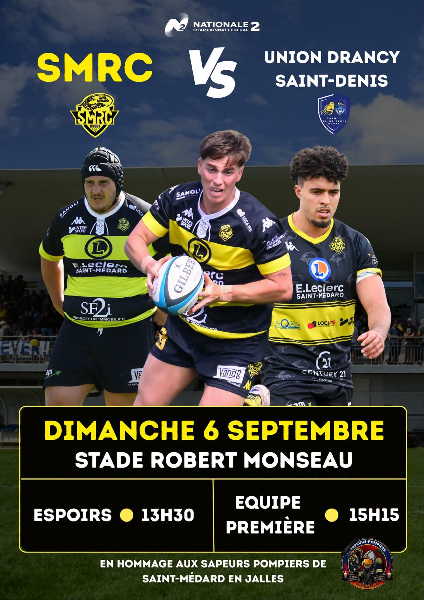 J1 - SMRC vs RC DRANCY